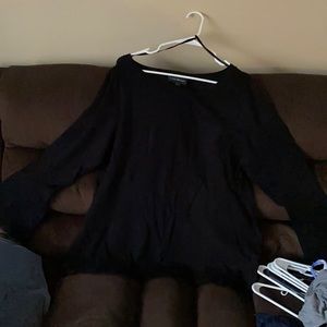 Lane Bryant black sweater